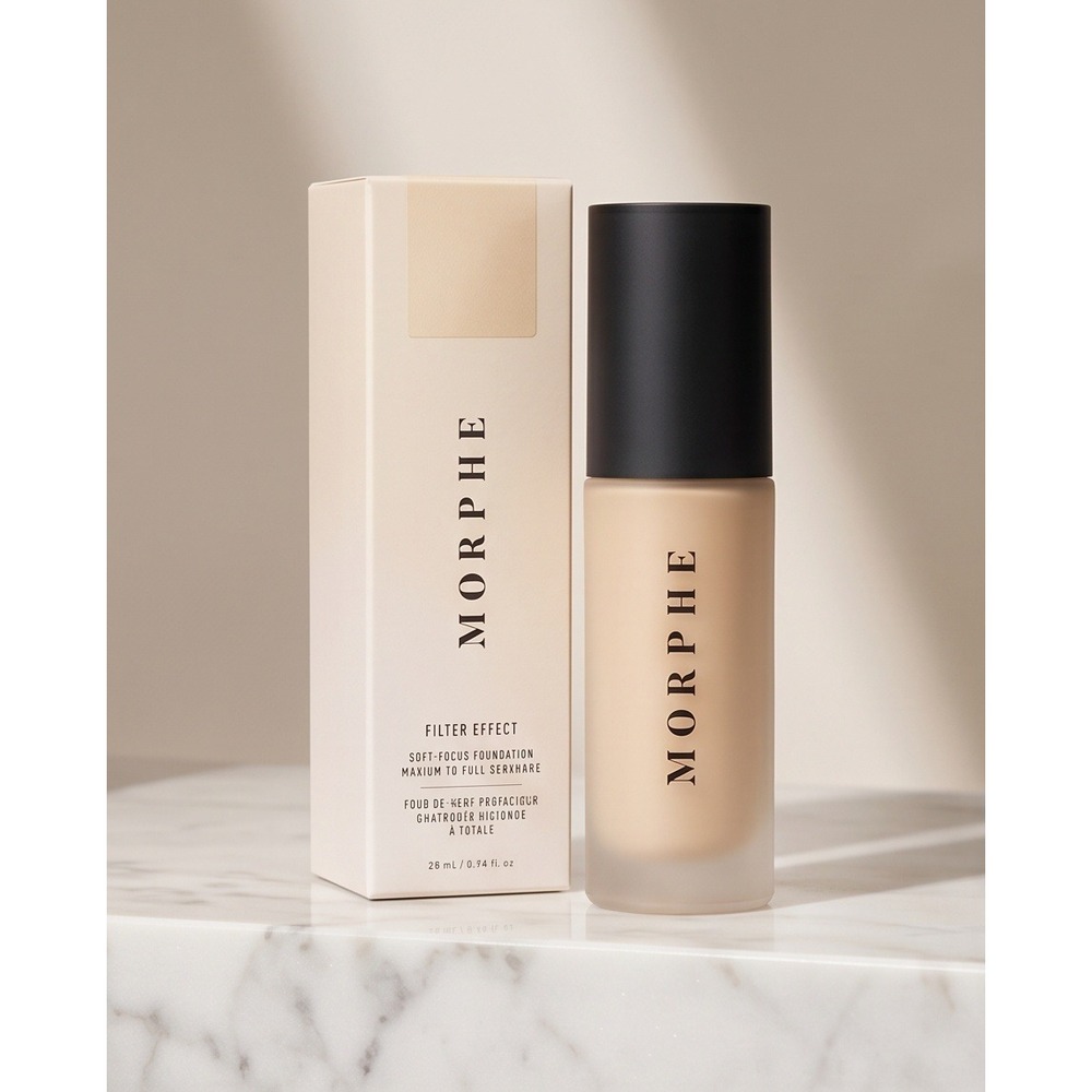 Morphe Filter Effect Foundation Light 4 Medium To Full Coverage Makeup NIB‎